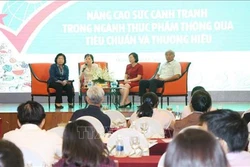 Thực phẩm Việt cần cạnh tranh bằng tiêu chuẩn và thương hiệu