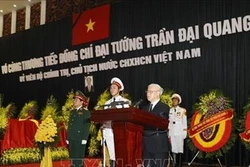 Lễ truy điệu và an táng Chủ tịch nước Trần Đại Quang