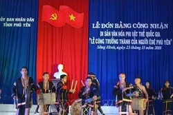 Đón bằng công nhận Lễ cúng trưởng thành của người Êđê là Di sản Văn hóa phi vật thể quốc gia