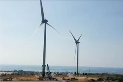 Khánh thành Nhà máy điện gió Mũi Dinh ở tỉnh Ninh Thuận