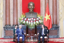 Chủ tịch nước Trần Đại Quang tiếp Thủ tướng Cộng hòa Bashkortostan R. Kh. Mardanov