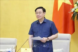 Chủ tịch Quốc hội Vương Đình Huệ đã phê chuẩn quyết toán ngân sách. Ảnh: Doãn Tấn - TTXVN 