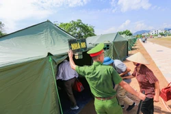 Diễn tập ứng phó thảm họa thiên tai, động đất ảnh hưởng đến đập hồ thủy điện Hòa Bình