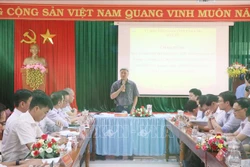 Thứ trưởng Bộ Y tế Nguyễn Trường Sơn phát biểu. Ảnh: Tuấn Anh – TTXVN