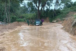 Điện Biên: Sạt lở tại huyện Mường Chà khiến 1 người chết, 1 người bị thương