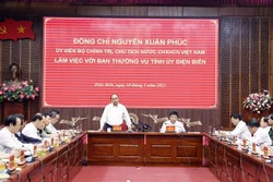 Chủ tịch nước làm việc với tỉnh Điện Biên