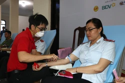 Ngày hội hiến máu "Giọt hồng đất Bạc Liêu"