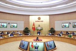 Thủ tướng Nguyễn Xuân Phúc, Chủ tịch Ủy ban quốc gia về Chính phủ điện tử phát biểu. Ảnh: Thống Nhất – TTXVN