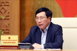 Phó Thủ tướng Thường trực Chính phủ, Phạm Bình Minh . Ảnh: Phạm Kiên - TTXVN 