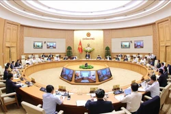 Thủ tướng Nguyễn Xuân Phúc phát biểu. Ảnh: Thống Nhất - TTXVN