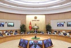Thủ tướng Nguyễn Xuân Phúc phát biểu. Ảnh: Thống Nhất - TTXVN