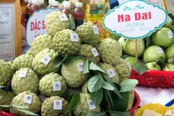 Na Võ Nhai được chứng nhận sản phẩm OCOP 3 sao và dán tem truy xuất nguồn gốc. Ảnh: Trần Trang - TTXVN 