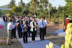 Dâng hương tưởng niệm nhân 55 năm vụ thảm sát Sơn Mỹ, Quảng Ngãi