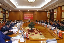 Quang cảnh một phiên họp của Ban Chỉ đạo Trung ương về phòng chống tham nhũng, tiêu cực tại Trụ sở Trung ương Đảng. Ảnh: Phương Hoa – TTXVN 