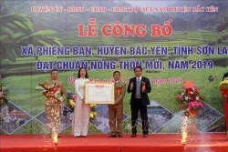 Xã Phiêng Ban đạt chuẩn nông thôn mới