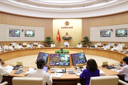 Quang cảnh Phiên họp Chính phủ Thường kỳ tháng 7 năm 2021. Ảnh: Dương Giang-TTXVN