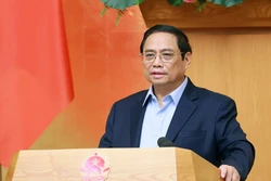 Thủ tướng Phạm Minh Chính chủ trì Phiên họp Chính phủ thường kỳ tháng 6/2023. Ảnh: Dương Giang-TTXVN