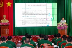 Bồi dưỡng tiếng Khmer cho cán bộ, chiến sĩ Bộ đội Biên phòng tỉnh Sóc Trăng