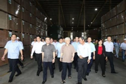 Tổng Bí thư, Chủ tịch nước Nguyễn Phú Trọng thăm, làm việc tại tỉnh Kiên Giang