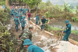 Chung sức xây dựng nông thôn mới ở vùng biên giới Sốp Cộp