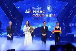 Giải Âm nhạc Cống hiến góp phần xây dựng nền âm nhạc đại chúng mang bản sắc dân tộc