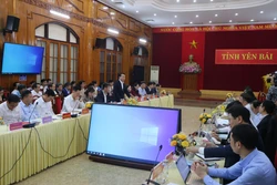 Quang cảnh buổi làm việc. Ảnh: Việt Dũng - TTXVN