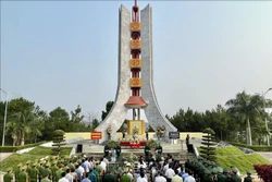 Đắk Nông truy điệu, an táng hài cốt 8 liệt sỹ