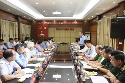 Quang cảnh buổi làm việc. Ảnh: Xuân Tư - TTXVN