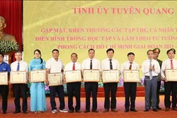 Tuyên Quang tuyên dương 86 điển hình học và làm theo Bác