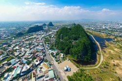 Danh lam thắng cảnh quốc gia đặc biệt Ngũ Hành Sơn (Đà Nẵng). Ảnh: Trần Lê Lâm - TTXVN