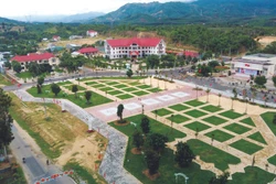 Trung tâm huyện Kon Rẫy (Kon Tum) ngày nay. Ảnh: Văn Phương