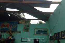 Gia Lai: Gần 50 căn nhà sập sàn, tốc mái do lốc xoáy