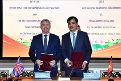 Thành phố Hồ Chí Minh và Anh quốc hợp tác trong xây dựng đô thị thông minh