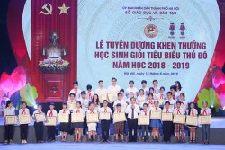 Tuyên dương học sinh giỏi tiêu biểu Thủ đô năm học 2018 - 2019