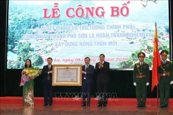 Công bố thành phố Sơn La hoàn thành nhiệm vụ xây dựng nông thôn mới