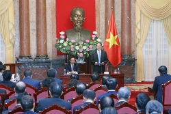 Chủ tịch nước Trần Đại Quang gặp mặt các Đại sứ, Trưởng cơ quan đại diện Việt Nam ở nước ngoài
