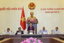 Khai mạc Phiên họp thứ 13 Ủy ban Thường vụ Quốc hội khóa XIV
