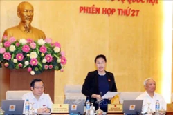Khai mạc Phiên họp thứ 27 của Ủy ban Thường vụ Quốc hội
