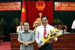 Bầu bổ sung Phó Chủ tịch UBND tỉnh Cà Mau nhiệm kỳ 2011-2016