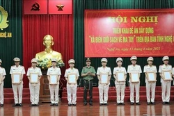 Nghệ An phấn đấu xây dựng 27 xã biên giới sạch về ma túy
