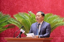 Đồng chí Nguyễn Phi Long chỉ định tham gia Ban Chấp hành, Ban Thường vụ và giữ chức Bí thư Tỉnh ủy Hòa Bình, nhiệm kỳ 2020-2025. Ảnh: Thanh Hải - TTXVN