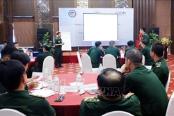 Tập huấn công tác phòng, chống mua bán người cho lực lượng Bộ đội Biên phòng