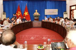 Toàn cảnh buổi làm việc. Ảnh: Quang Thái- TTXVN