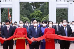 Chủ tịch nước Nguyễn Xuân Phúc dự lễ khánh thành Đền thờ Tây Sơn Tam Kiệt