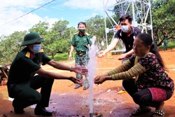 Thắt chặt tình quân dân nơi cực nam Tây Nguyên