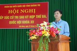 Cử tri tỉnh Quảng Trị kiến nghị tiếp tục có các chính sách hỗ trợ phát triển nông nghiệp, nông thôn