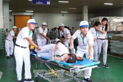 Diễn tập xử lý, điều tra ngộ độc thực phẩm tập thể quy mô lớn tại Thành phố Hồ Chí Minh