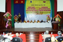 Hội thảo Quốc tế Phật giáo vùng Mekong lịch sử và phát triển