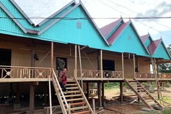 Lạ lẫm "nhà rông kiểu mới" ở Kông Chro