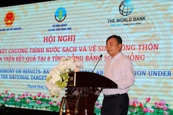 Nhiều người dân Thanh Hóa được hưởng lợi từ chương trình nước sạch và vệ sinh nông thôn